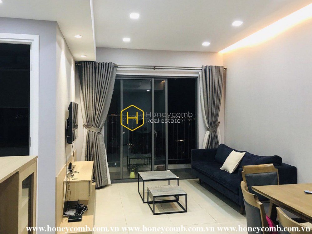 Căn hộ 3 phòng ngủ với không gian rộng và nội thất đẹp ở Masteri Thảo Điền cho thuê