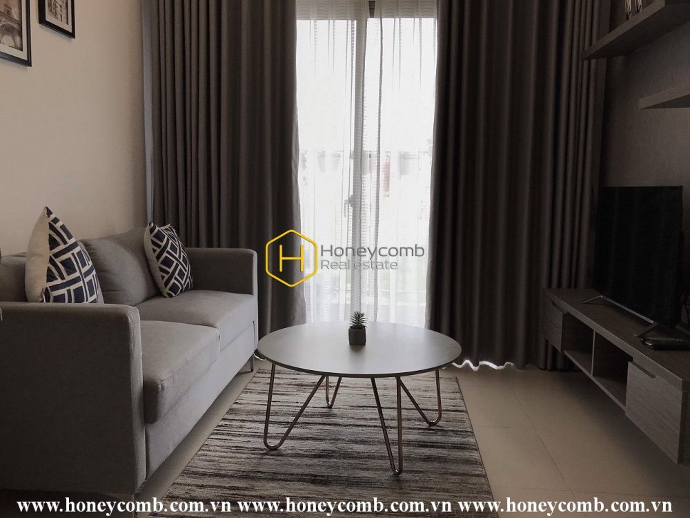 Căn hộ Masteri Thảo Điền : sự kết hợp giữa màu đen đậm và màu trắng nhạt tươi mới