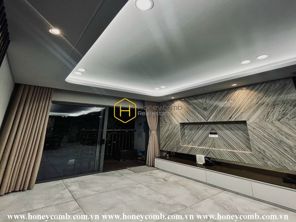 Infatuated by the noble beauty exuded from the The Sun Avenue apartment