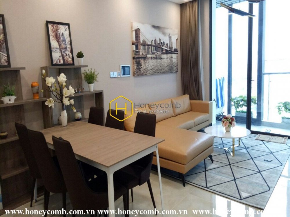 Nghệ thuật kiến trúc đương đại được thể hiện qua căn hộ Vinhomes Golden River