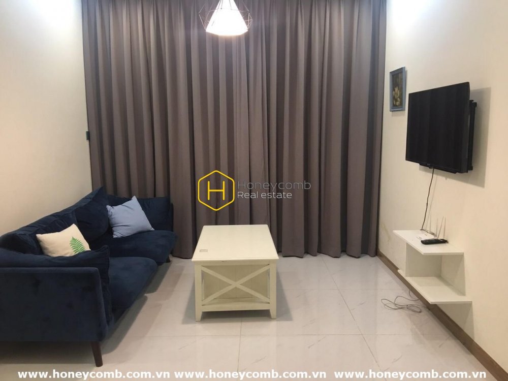 Căn hộ cao cấp với đầy đủ nội thất và không gian sống rộng ở Vinhomes Central Park