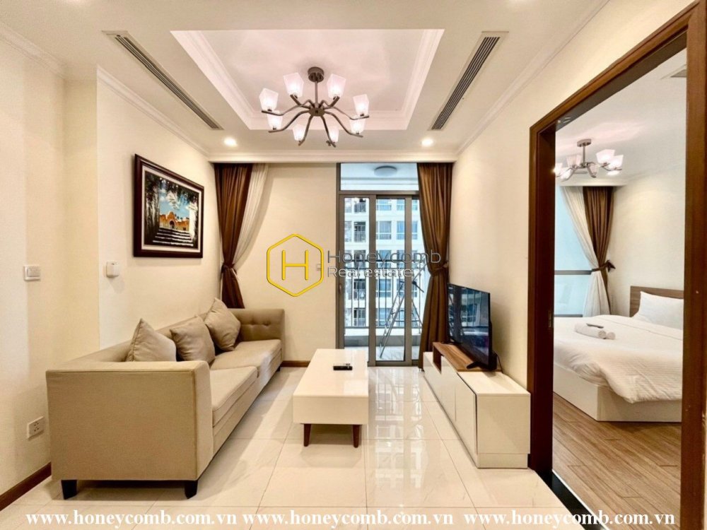 Sự kết hợp giữa phong cách Á - Âu trong căn hộ ở Vinhomes Central Park