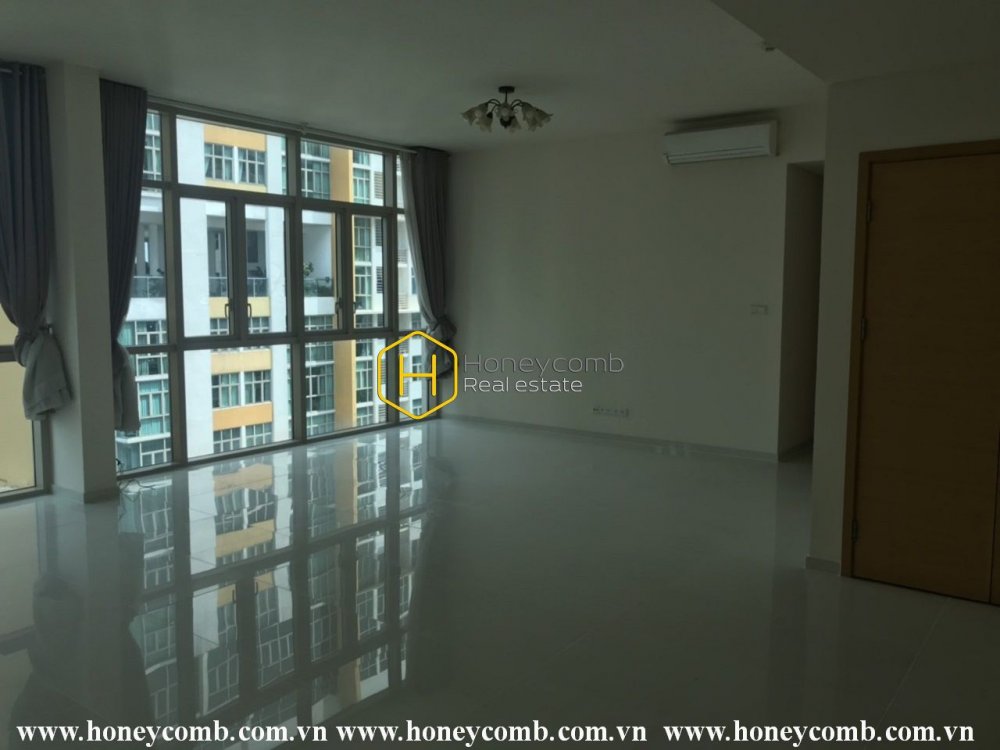 Căn hộ ngập tràn ánh nắng chưa nội thất ở The Vista