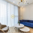 Căn hộ 2 phòng ngủ với thiết kế đặc trưng và tinh tế cho thuê tại Vinhomes Golden River