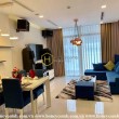 Feel the elegant in this furnished apartment interfuse between modern style and warm hue layout in Vinhomes Central Park