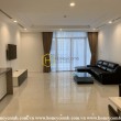 Large living space apartment with brand new furnishings for rent in Vinhomes Central Park