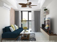 Căn hộ thiết kế sang trọng với không gian sống rộng rãi cho thuê Masteri Thảo Điền