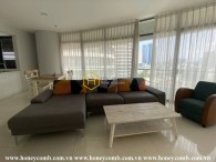 A spacious apartment with an airy view in City Garden is for rent