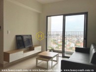 Two bedrooms apartment with high floor in Masteri Thao Dien for rent