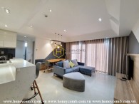 Three bedrooms apartment with new furniture and river view in Masteri Thao Dien