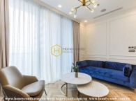 Căn hộ 2 phòng ngủ với thiết kế đặc trưng và tinh tế cho thuê tại Vinhomes Golden River