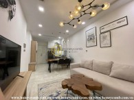 Căn hộ 1 phòng ngủ ấm áp và tiện nghi cho thuê tại Vinhomes Golden River