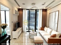 A combination of Euransia style in this apartment for rent at Vinhomes Golden River may catch your eyes!