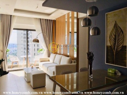 Căn hộ đáng yêu có đầy đủ 2 phòng ngủ ở Masteri Thảo Điền cho thuê