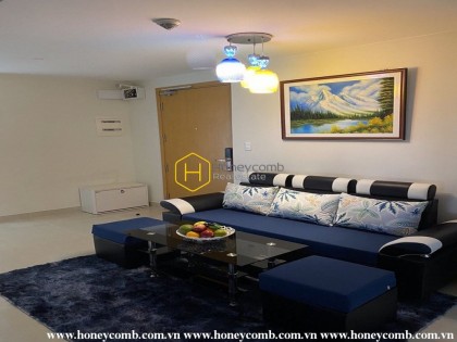 Fully-funished, high floor apartment for rent in Masteri Thao Dien