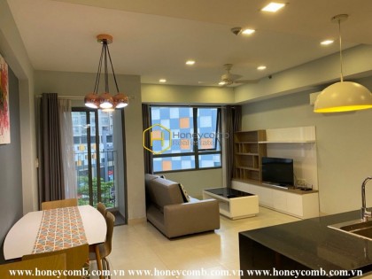 Căn hộ 2 phòng ngủ đầy màu sắc cho thuê này rất được ưa chuộng ở Masteri Thảo Điền