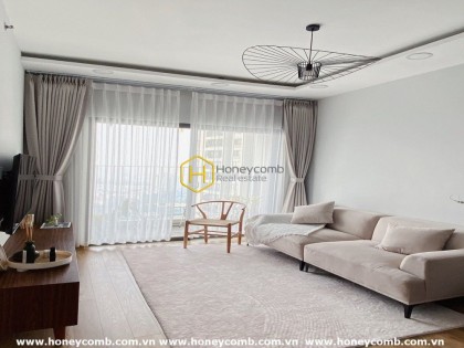 Căn hộ 2 phòng ngủ được trang bị hài hòa, cho thuê tại Masteri Thảo Điền