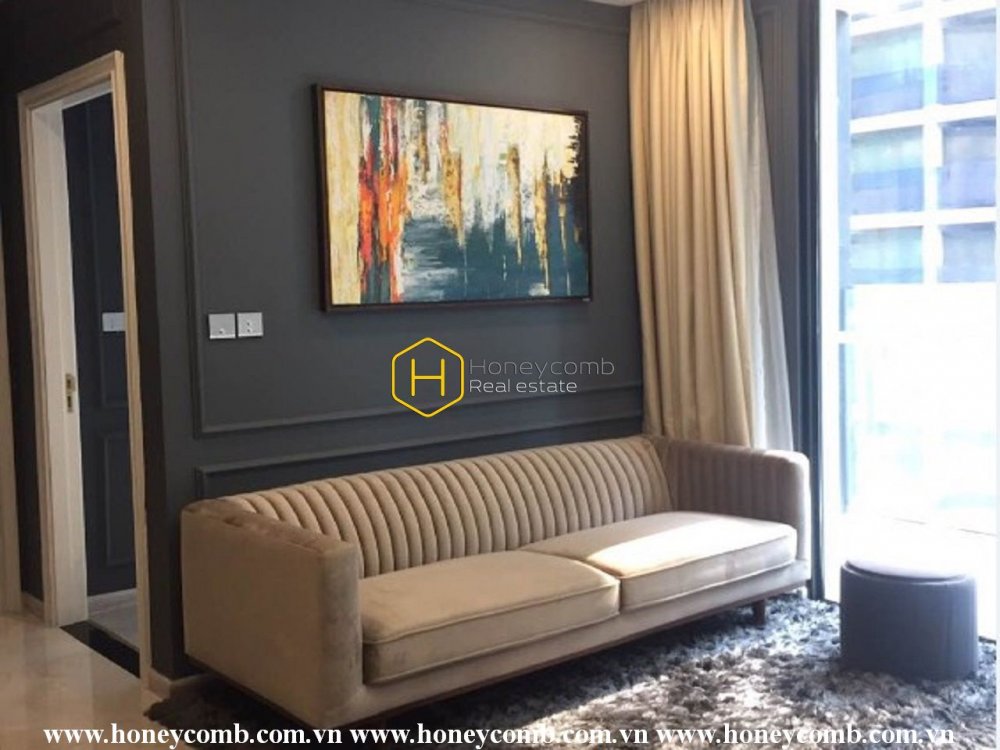 Căn hộ 2 phòng ngủ mang phong cách hoàng gia cho thuê tại Vinhomes Golden River