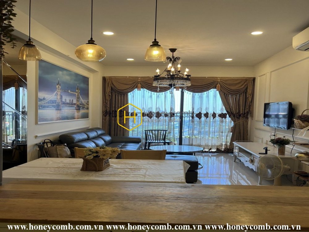 A splendid apartment in  The Sun Avenue inspires the architecture art