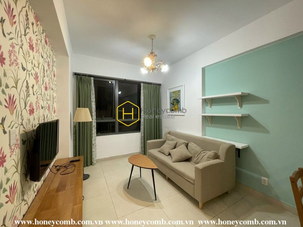 Căn hộ 2 phòng ngủ ấm cúng và vui vẻ tại Masteri Thảo Điền cho thuê