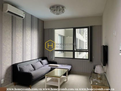 Căn hộ 1 phòng ngủ nội thất đơn giản cho thuê tại Masteri Thao Dien