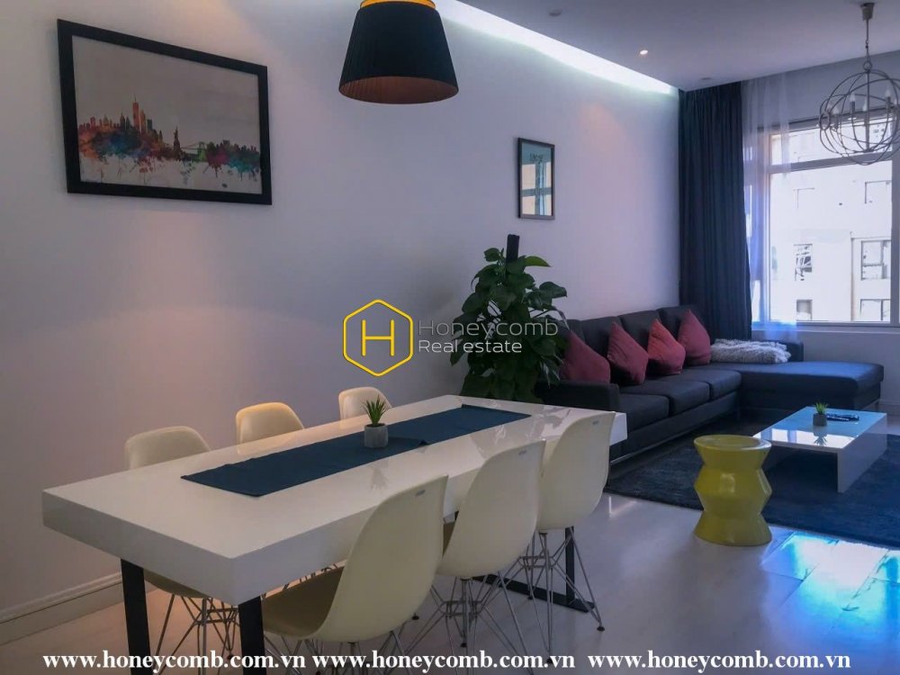 This alluring Saigon Pearl apartment brings a high artistic value