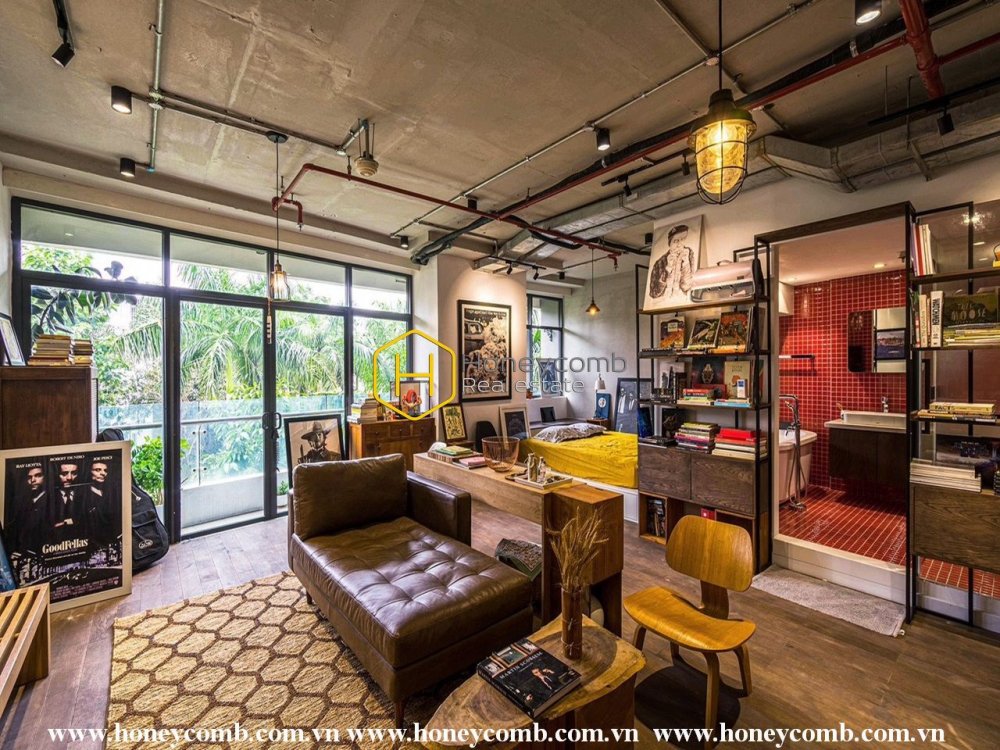 Căn hộ đầy đủ nội thất và ban công xinh xắn City Garden