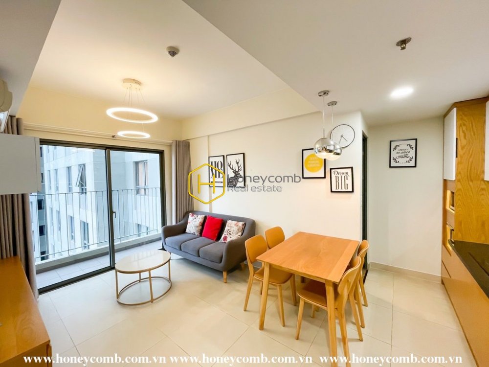 Kiến trúc trang nhã với tầm view thành phố cực đã trong căn hộ Masteri Thảo Điền