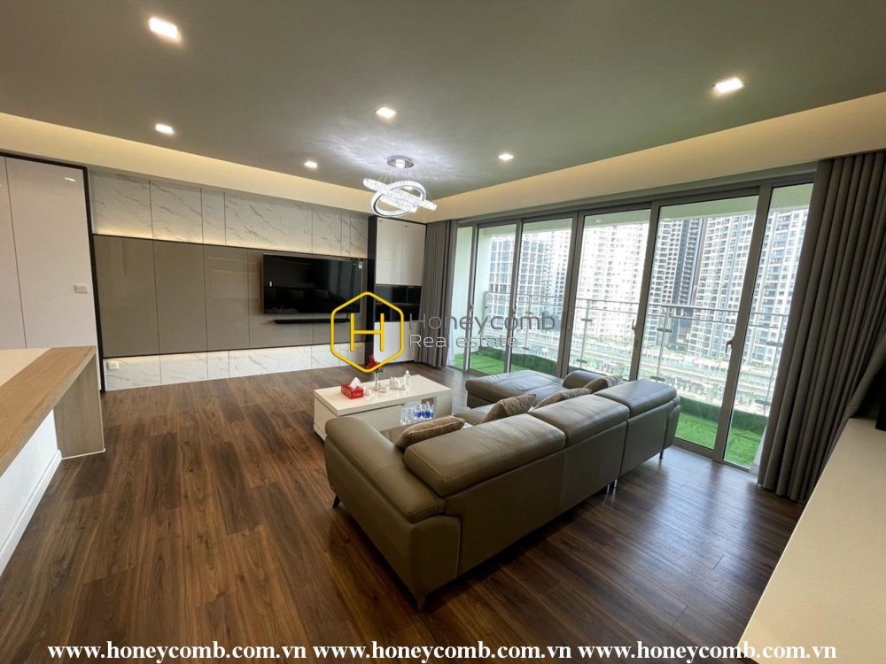 Căn hộ có nội thất đầy đủ cho thuê tại Estella Heights