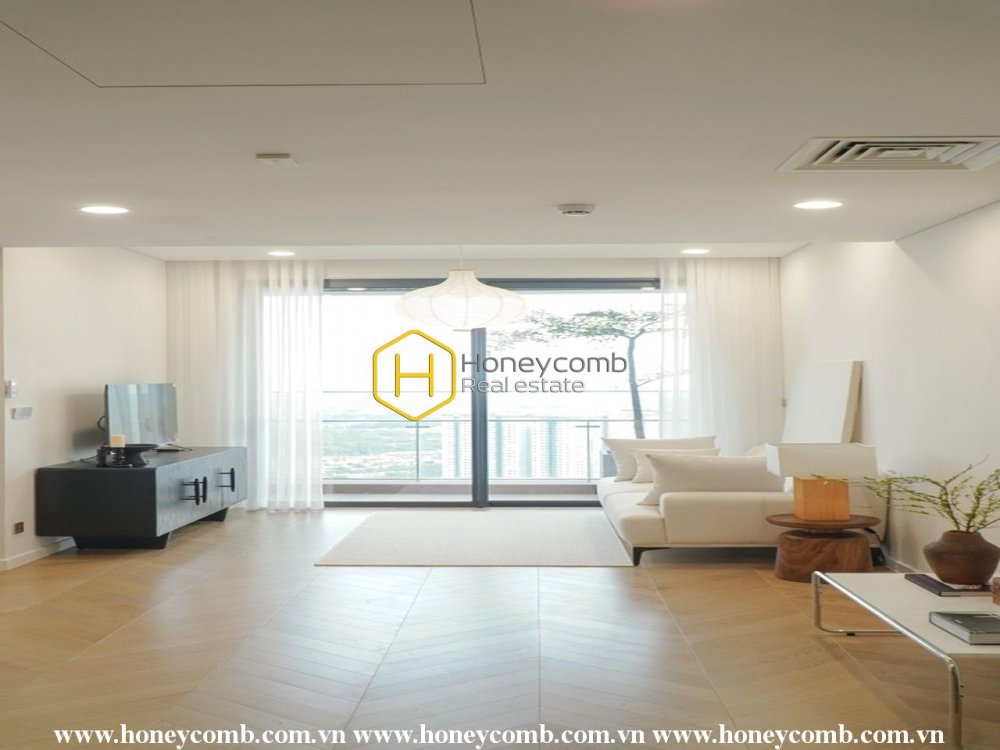 Ánh sang ngập tràn trong căn hộ đương đại ở Lumiere Riverside