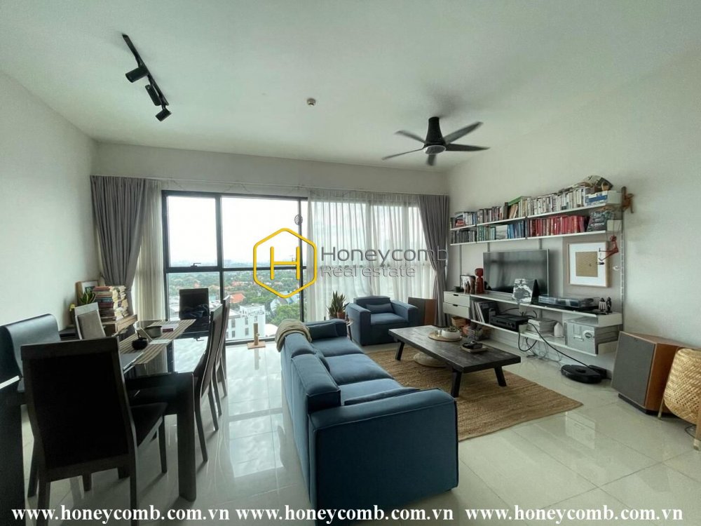 Duyên dáng với căn hộ 3 phòng ngủ đầy đủ tính năng cho thuê tại The Ascent Thảo Điền