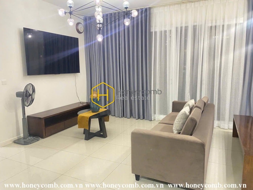 Căn hộ tinh tế với không gian thoải mái cùng 3 phòng ngủ tại The Estella Heights cho thuê