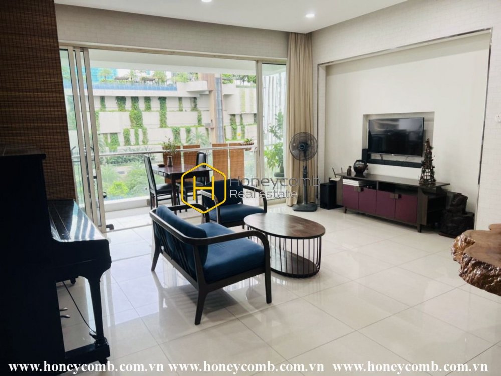 Căn hộ 2 phòng ngủ nội thất đẹp cho thuê tại The Estella