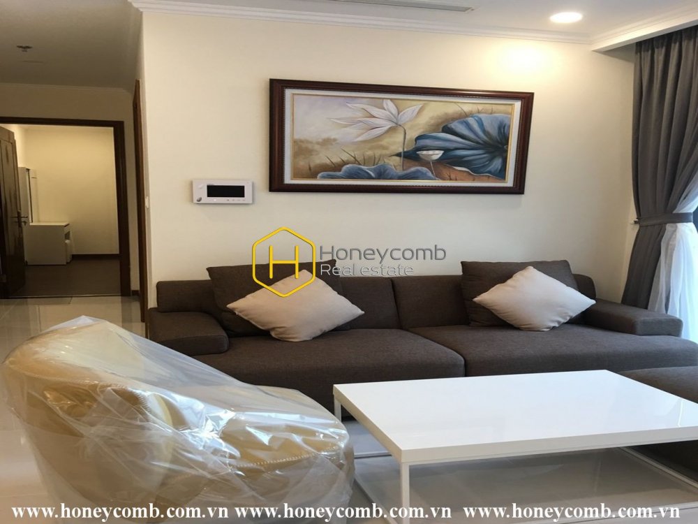 Thiết kế trừu tượng bắt mắt trong căn hộ Vinhomes Central Park