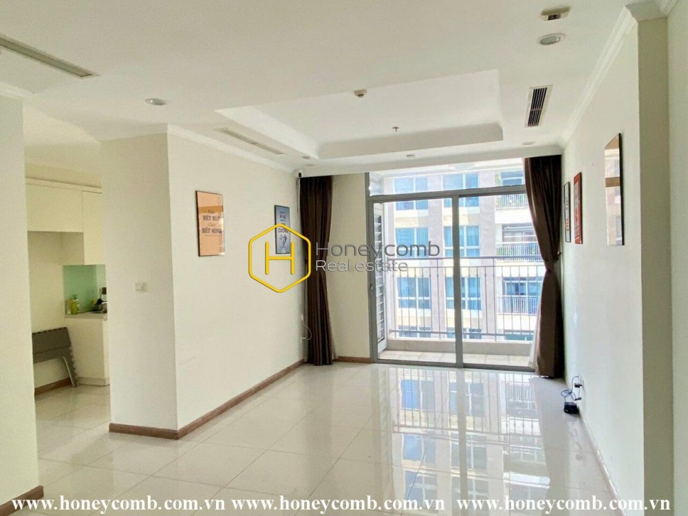 Sự kết hợp hoàn hảo của màu xanh và trắng trong căn hộ nội thất cơ bản ở Vinhomes Central Park