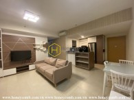 Warming modern space with soothing lightning in Masteri Thao Dien apartment for rent