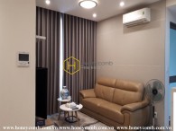 Simple and cozy living space apartment for rent in Masteri Thao Dien