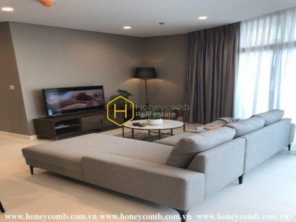 Căn hộ 2 phòng ngủ mới với nội thất tại City Garden