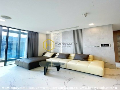 Enjoy a minimalistic and modern life right in this Vinhomes Golden River apartment
