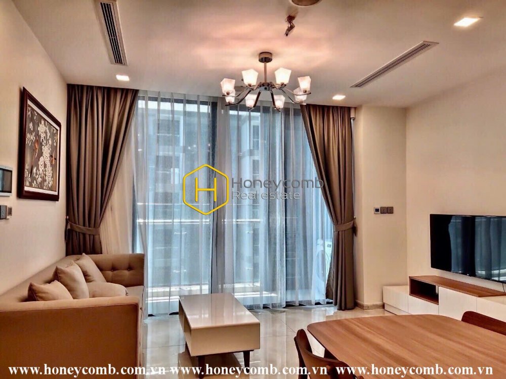 Phải lòng sự duyên dáng và thanh lịch tràn ngập trong căn hộ Vinhomes Golden River