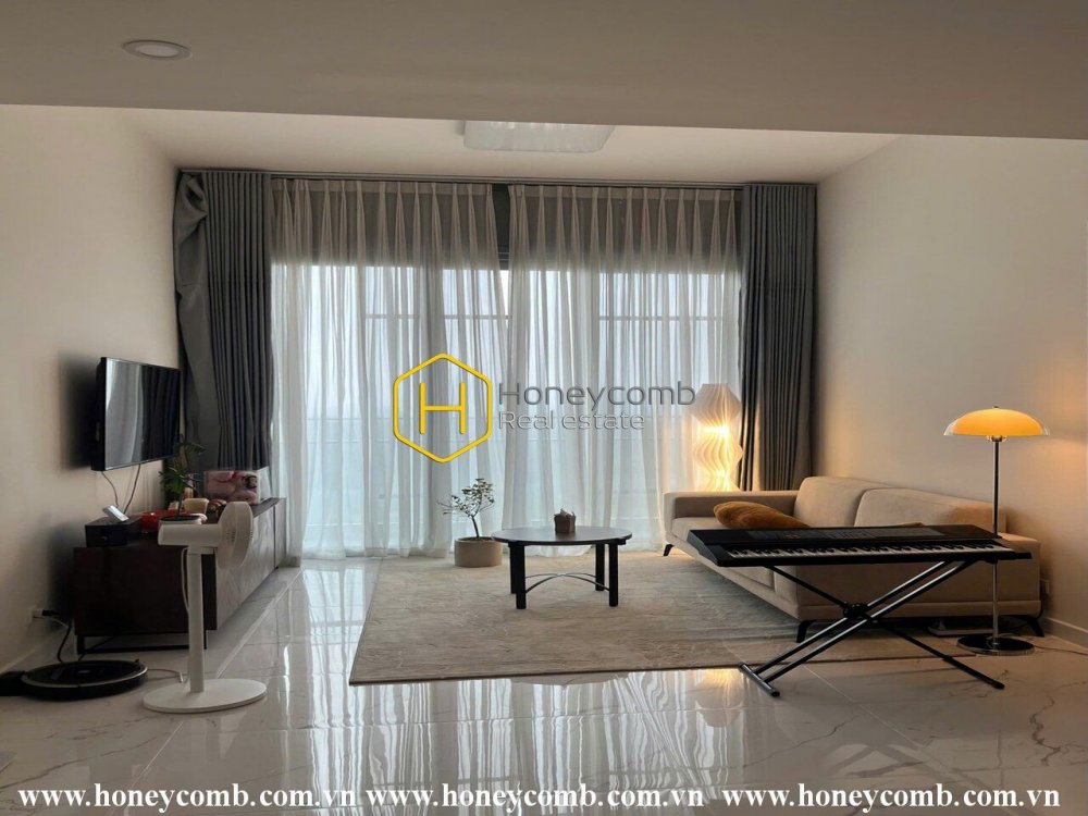 Một căn hộ tuyệt đẹp tỏa sáng giữa Empire City