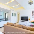 Two bedrooms apartment with beautiful furniture and high floor in Masteri Thao Dien for rent