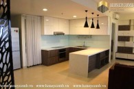 Modern furniture and nice view apartment for rent in Masteri Thao Dien with 4 bedrooms