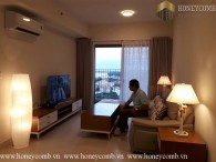 Căn hộ 3 phòng ngủ với đầy đủ đồ nội thất ở tầng thấp tại Masteri Thao Dien đang cho thuê