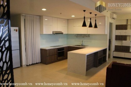 Nội thất hiện đại và tầm nhìn đẹp với căn hộ phòng ngủ cho thuê tại Masteri Thảo Điền