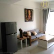 Simple 2 beds apartment with high floor in Masteri Thao Dien