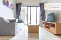 Simple 2 beds apartment with river view in Masteri Thao Dien