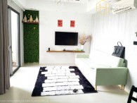 Masteri Thao Dien 2 beds apartment with open kitchen for rent