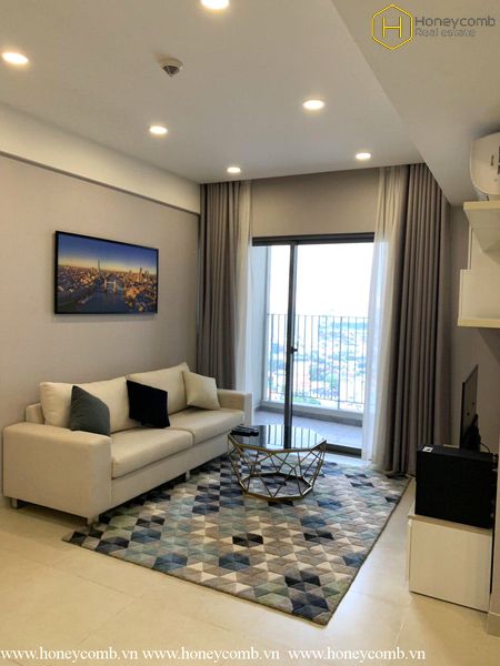 Căn hộ 1 phòng ngủ ở tầng cao tại Masteri Thảo Điền cho thuê