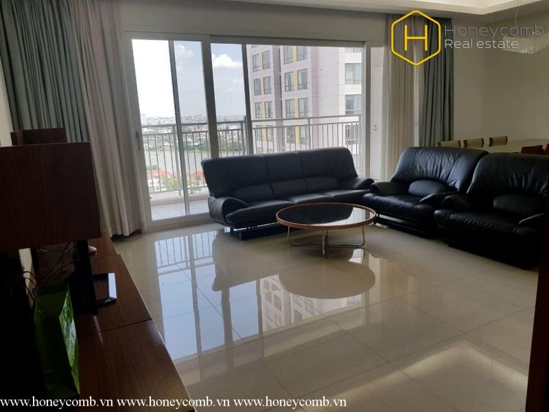 Attractive with 3 bedrooms apartment in Xi Riverview Palace for rent